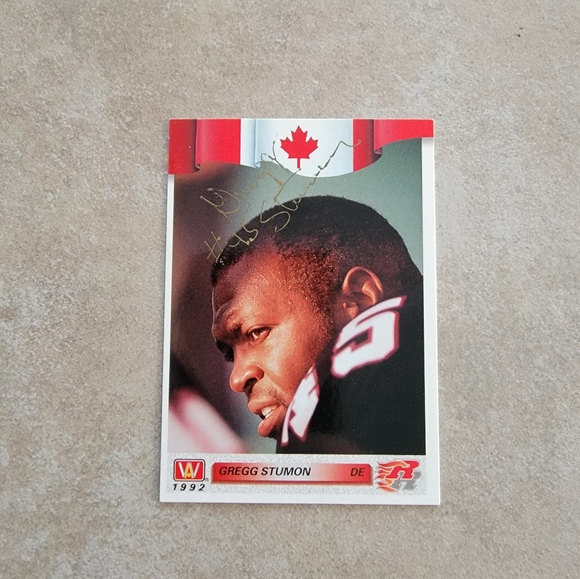 CFL 7 Autographed Ottawa Roughriders Cards - Picture 4 of 8